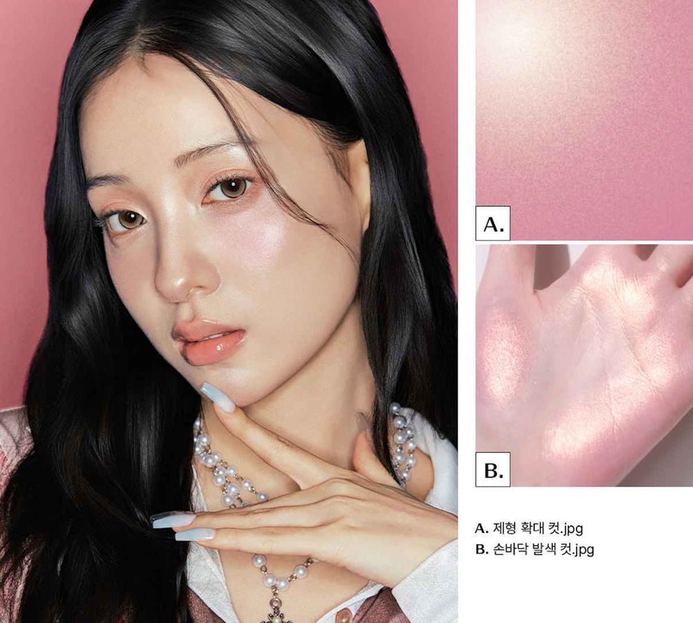 韓國美妝界新寵！LEESEO上任THE SAEM品牌大使，同款「烘焙打亮餅」默默賣翻，珍珠光澤美到必須包色！-8