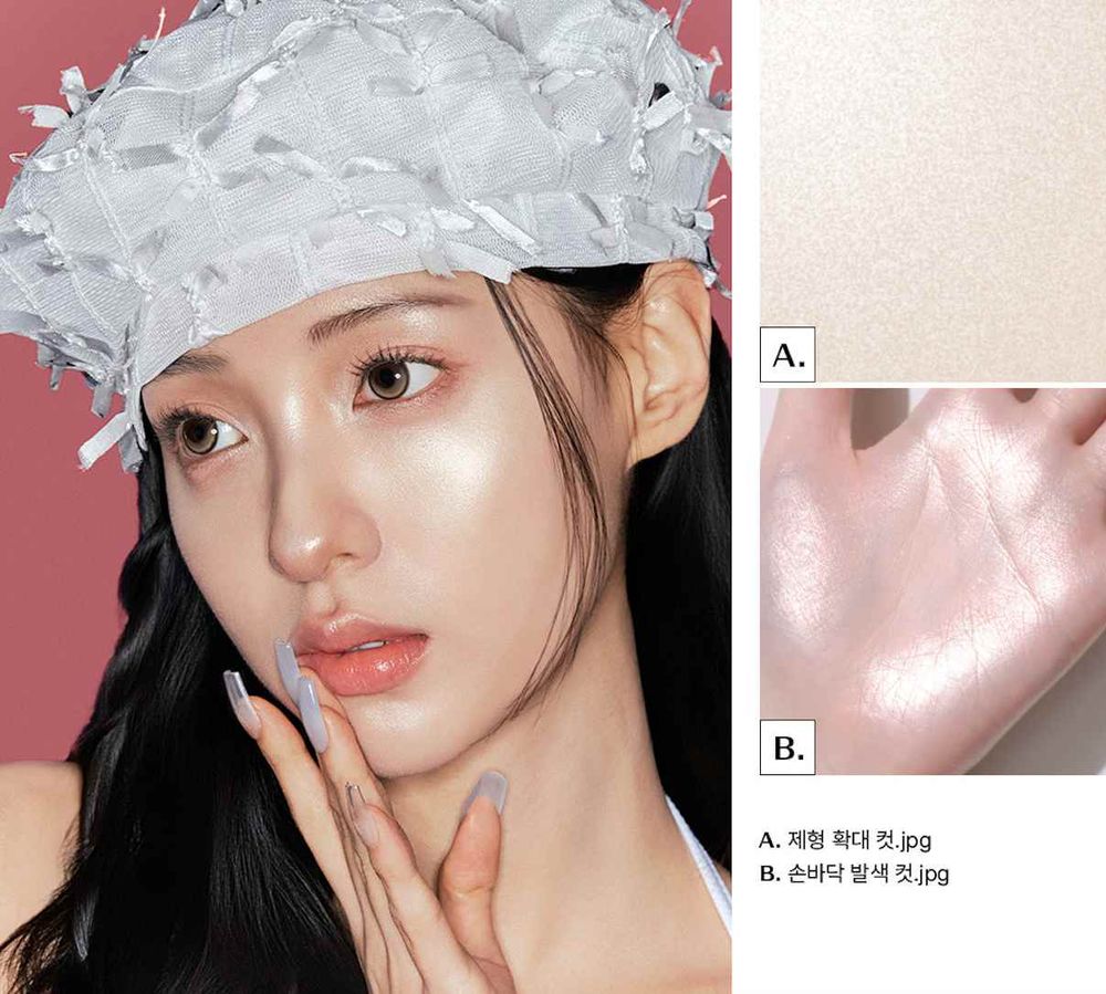 韓國美妝界新寵！LEESEO上任THE SAEM品牌大使，同款「烘焙打亮餅」默默賣翻，珍珠光澤美到必須包色！-11