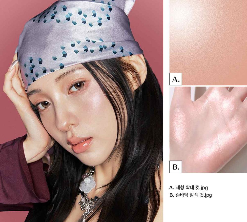 韓國美妝界新寵！LEESEO上任THE SAEM品牌大使，同款「烘焙打亮餅」默默賣翻，珍珠光澤美到必須包色！-9