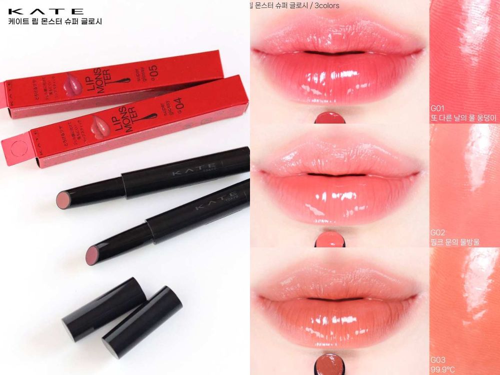 台灣女生也被收服！日系開架美妝推薦，KATE怪獸水光唇膏、Za去黃美白飾底乳，CANMAKE「透明肌濾鏡」台灣也有賣！-6