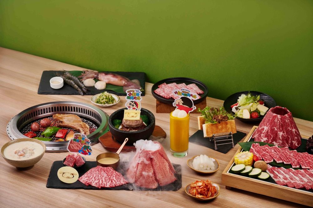 王品集團跟蠟筆小新聯名了！「野原家漢堡排&小新屁屁咖哩飯」全都太想吃、還能免費吃肉肉！-5