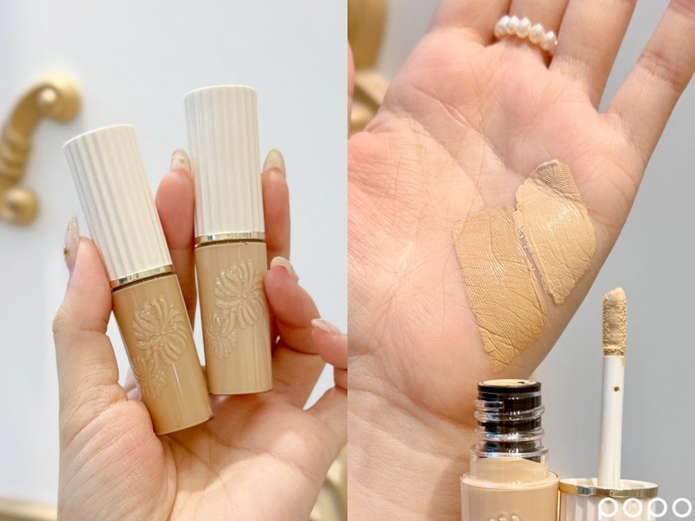 從黑眼圈到提亮修容！2025遮瑕新品全攻略，蘭蔻養膚提亮液、資生堂超進化光感遮瑕...，打造立體光澤肌的秘密武器！-11