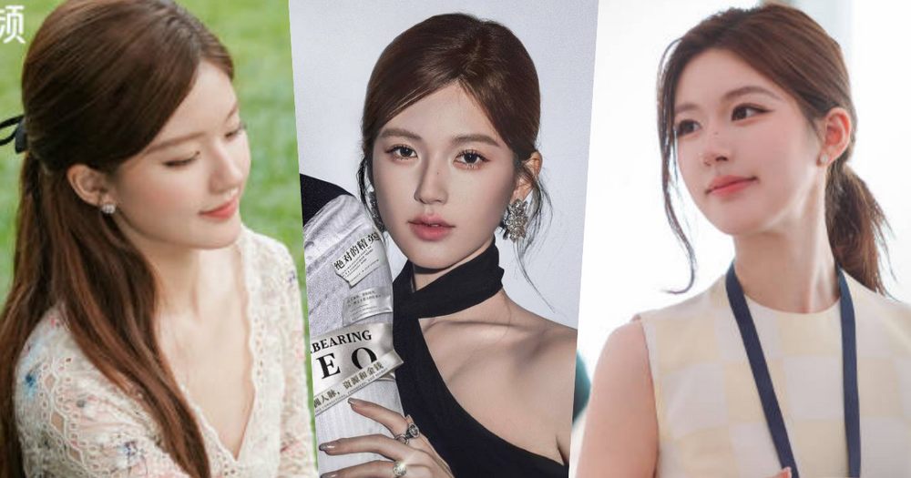 趙露思《許我耀眼》許妍同款蜜茶棕髮色！低調淺棕也能玩出高級感，5種綁髮造型、全都美翻！-1