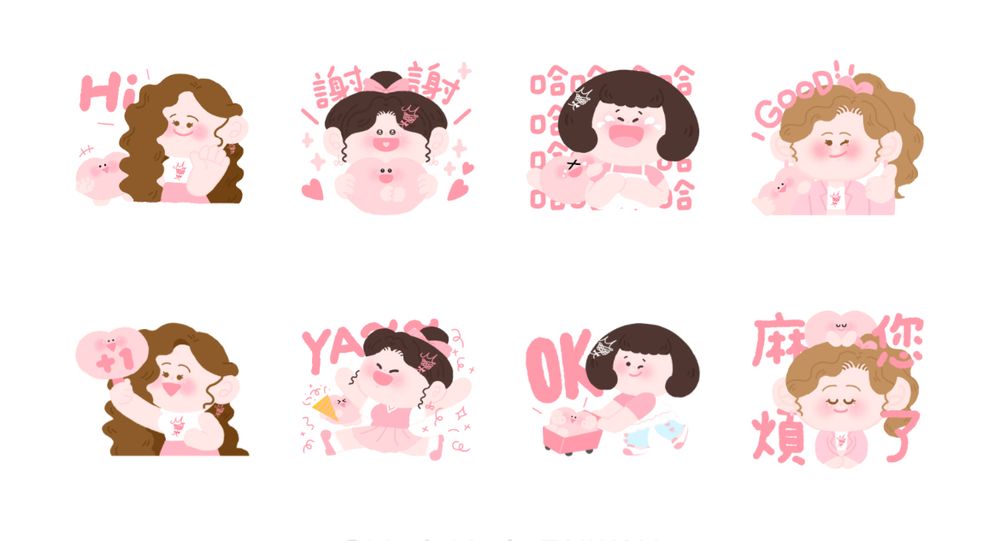 2025十月12款LINE免費貼圖來了！超可愛「兔子便利店」、中秋節必載「呱鬆與狐哥」快手刀傳到群組！-11