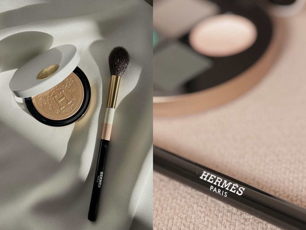 化妝刷界的奢華精品！Hermès愛馬仕「Les Voyageurs限量版攜帶刷具組」兼顧精緻與實用，外出攜帶超方便！-6