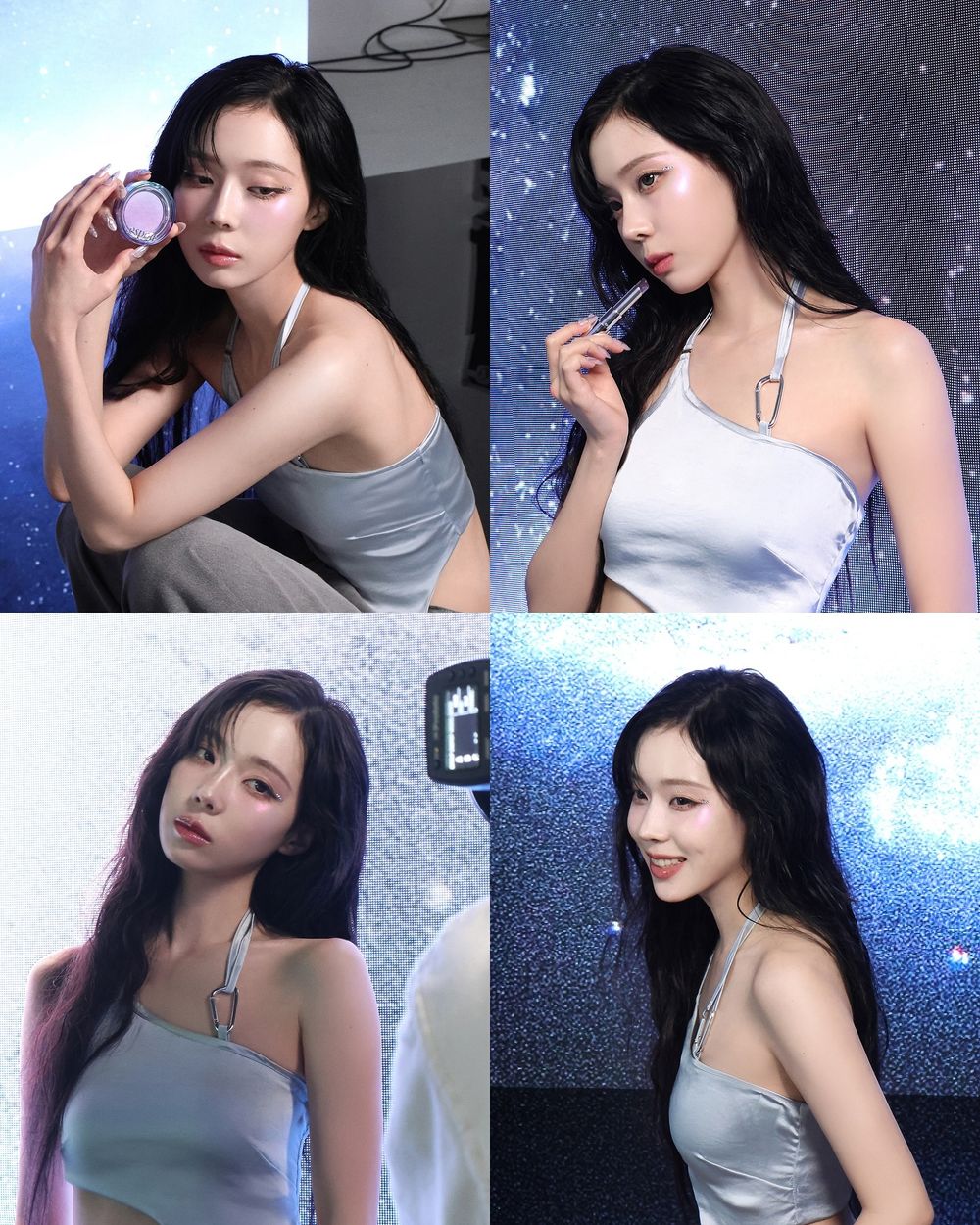 Winter「臉上那道光」美翻全網！espoir把神秘銀河變成彩妝、穩坐美妝界的時髦精，一開賣手刀必搶！-2