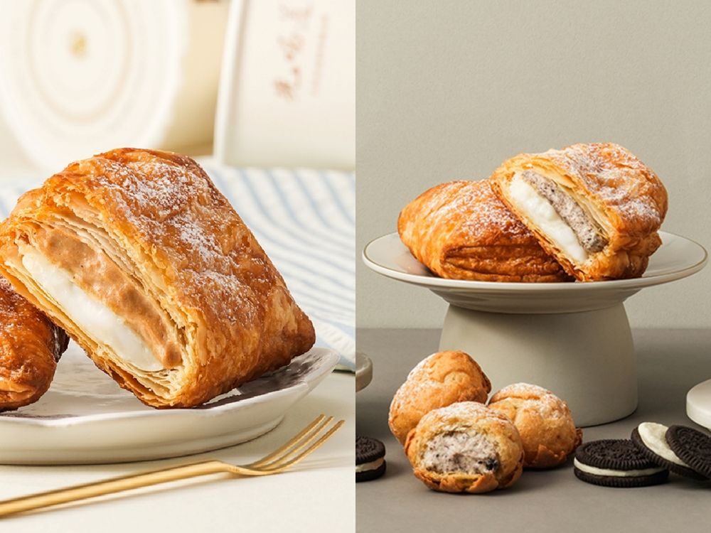 奶茶控瘋掉！beard papa's×先喝道聯名「厚奶茶泡芙」爆漿口感療癒炸、還有限定珍奶口味要吃！-4