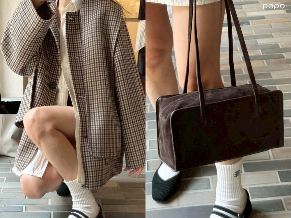 舒華時裝週同款來了！COS 2025秋冬系列太燒「麂皮包、格紋大衣」會忍不住失心瘋狂買！-13