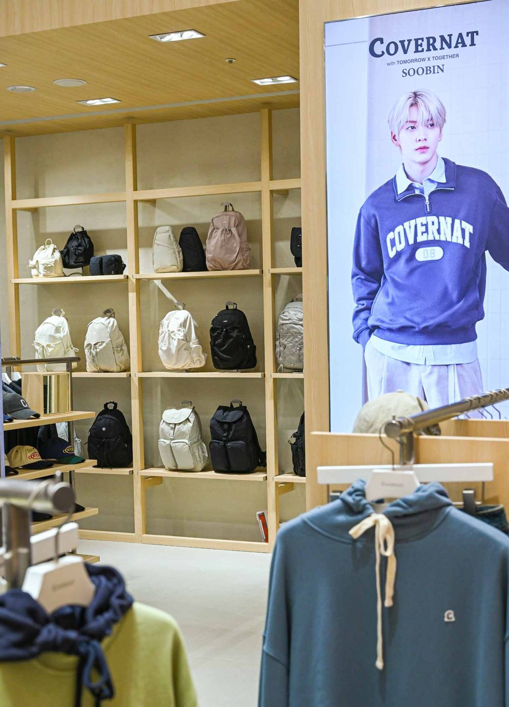 韓國民品牌COVERNAT首間店登台！代言人TXT秀彬巨幅形象照打卡點在這、MOA們快衝！-11