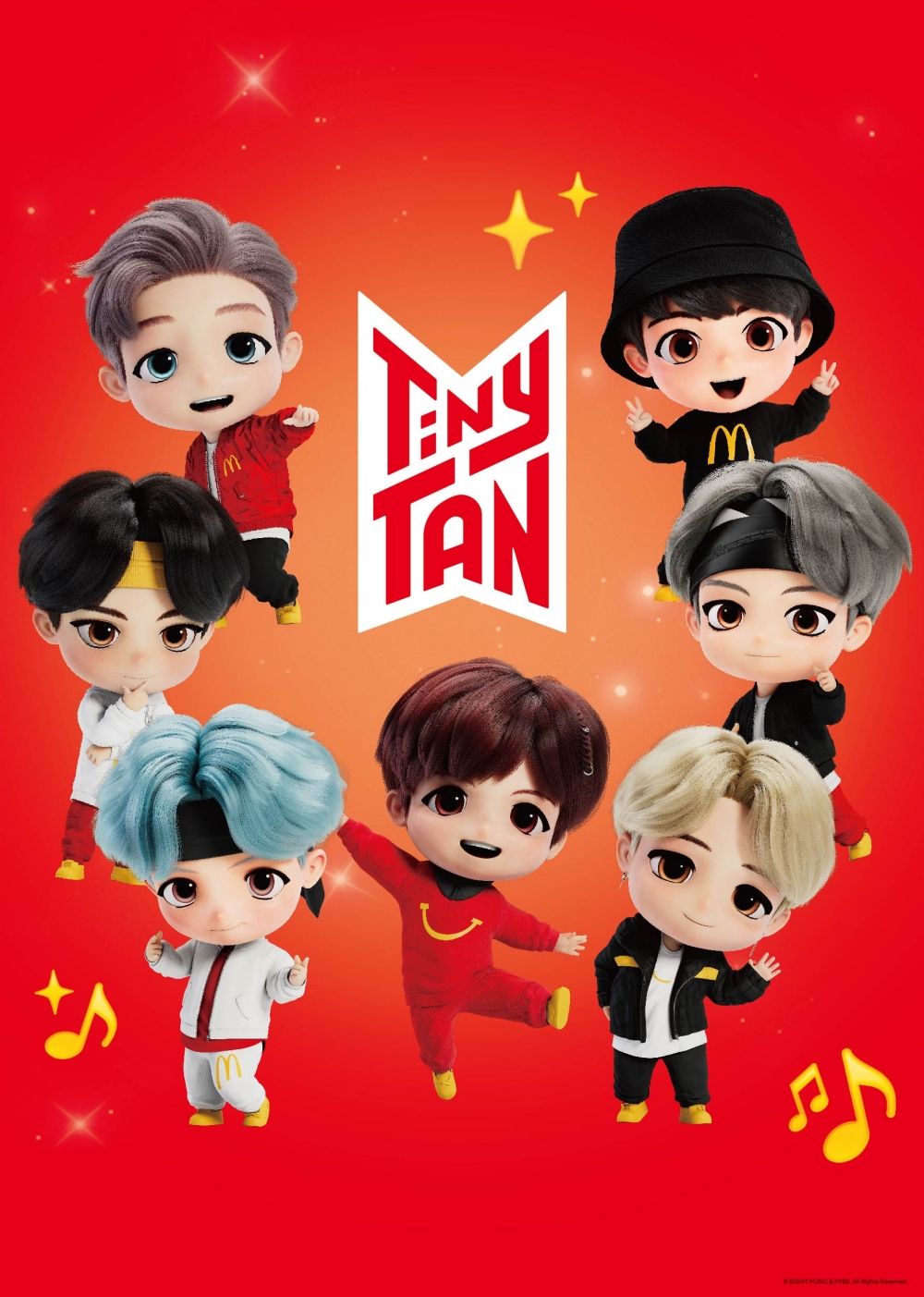 阿米瘋掉！麥當勞×BTS「TinyTAN盲盒公仔」這天開賣、七位成員迷你公仔Q翻必收藏！-4