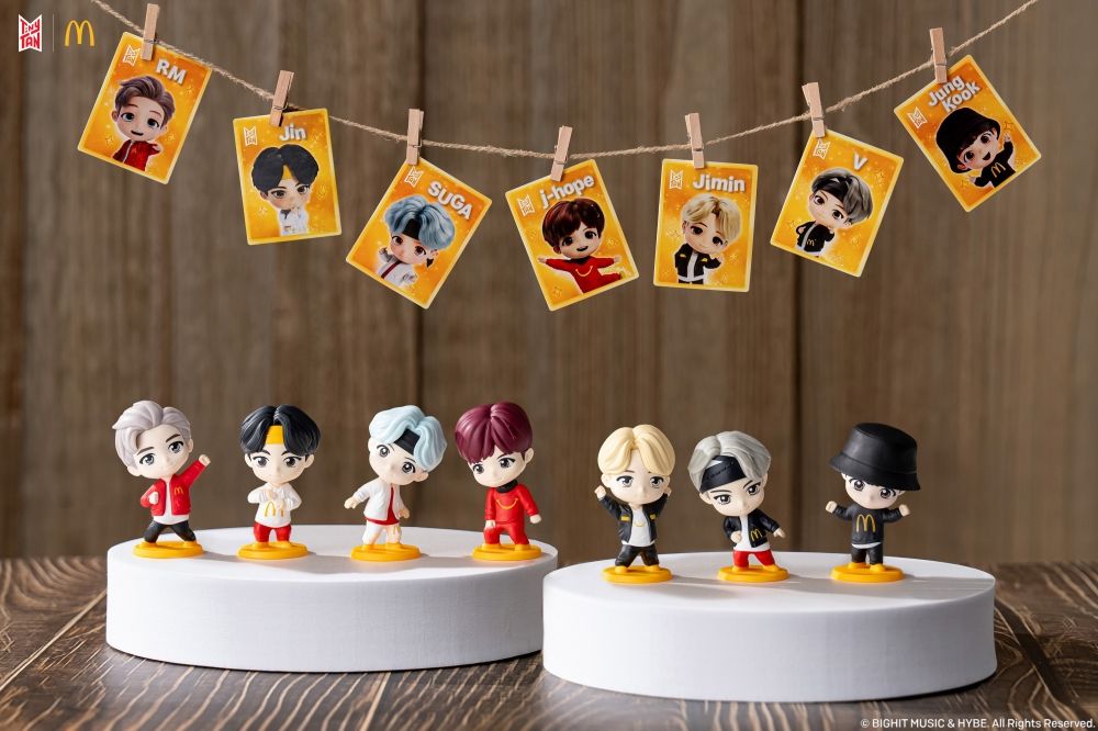 阿米瘋掉！麥當勞×BTS「TinyTAN盲盒公仔」這天開賣、七位成員迷你公仔Q翻必收藏！-2