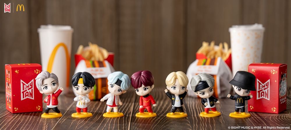 阿米瘋掉！麥當勞×BTS「TinyTAN盲盒公仔」這天開賣、七位成員迷你公仔Q翻必收藏！-3