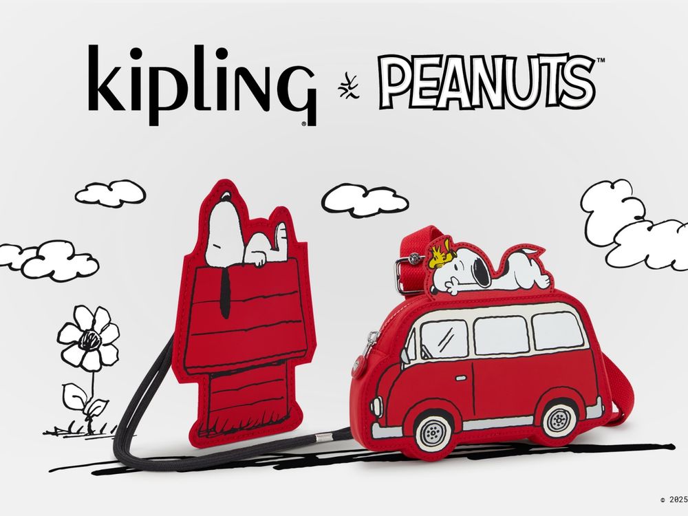 史努比控發瘋！Kipling X PEANUTS聯名回歸了！紅房子卡夾、吊飾可愛度超標！-1