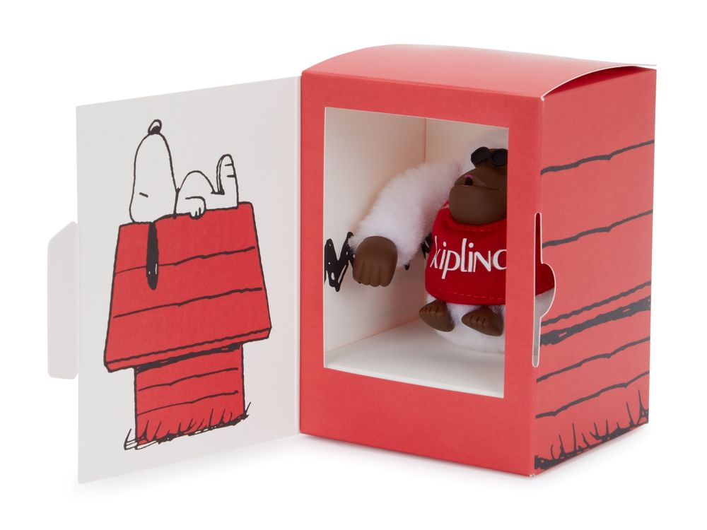 史努比控發瘋！Kipling X PEANUTS聯名回歸了！紅房子卡夾、吊飾可愛度超標！-8