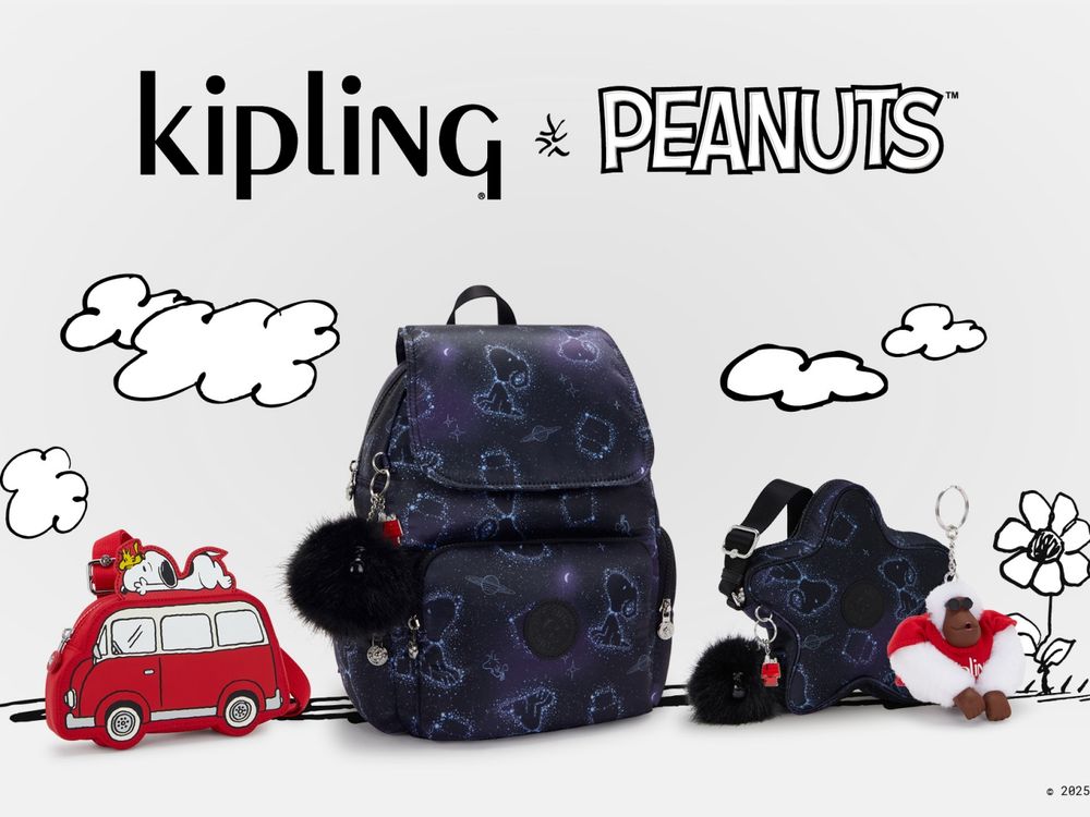 史努比控發瘋！Kipling X PEANUTS聯名回歸了！紅房子卡夾、吊飾可愛度超標！-12