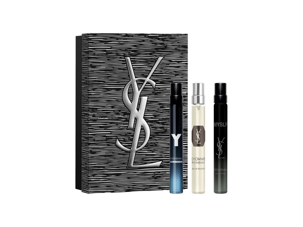 2025最想收藏聖誕彩妝！YSL限量奢金流星系列「嫩唇凍、四色眼影、情挑誘光」換上華麗流金外殼，粉皮革頰彩盤首次登場！-7