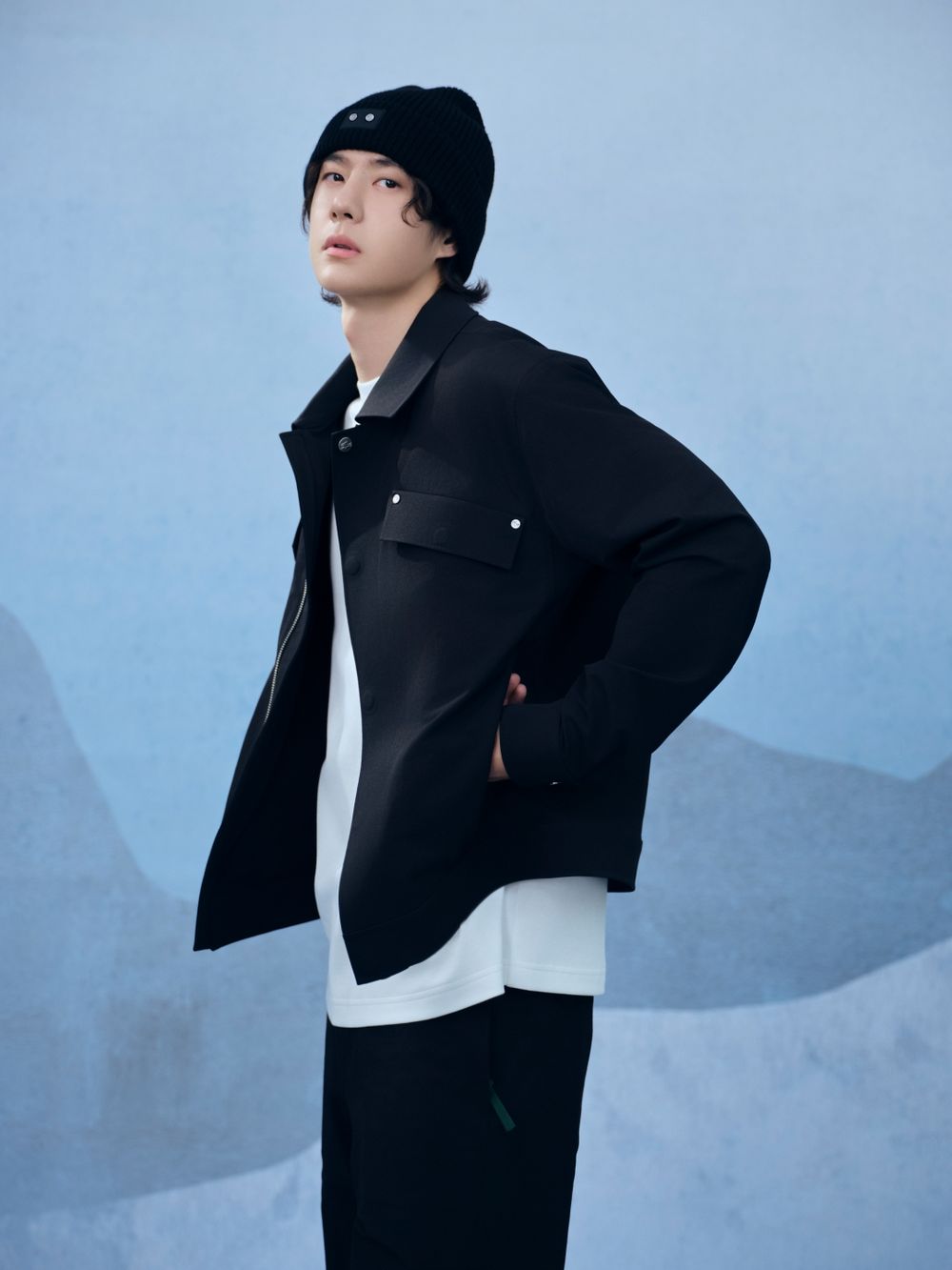 男神穿粉色也太好看！LACOSTE全球代言人「王一博」首個聯名系列來了！-1