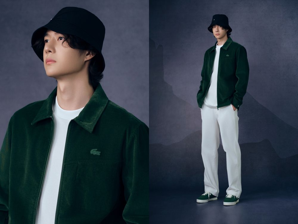 男神穿粉色也太好看！LACOSTE全球代言人「王一博」首個聯名系列來了！-12