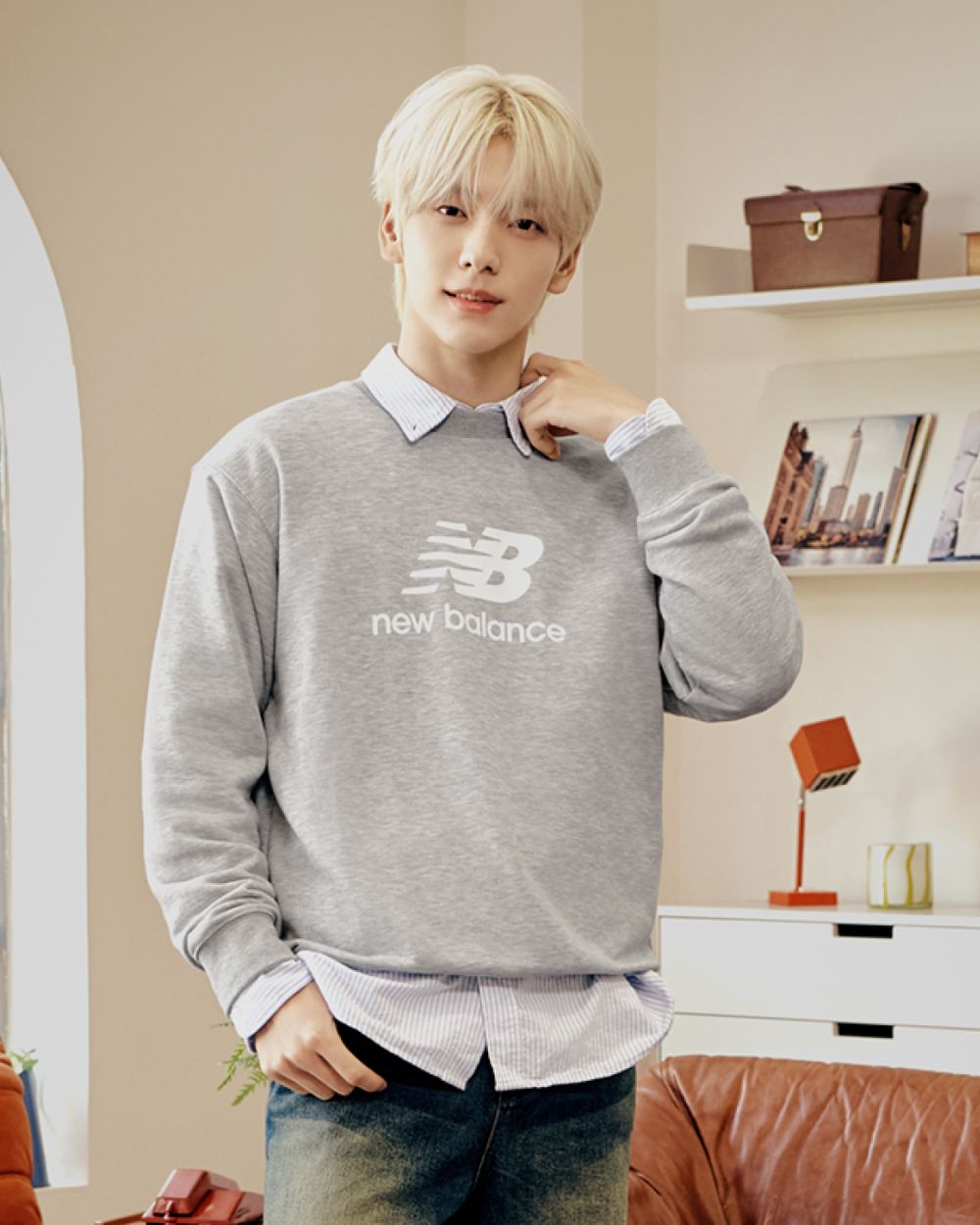 TXT秀彬NB衛衣台灣買得到！韓星「同款運動服」懶人包！韓韶禧FILA外套韓妞都買了！-4