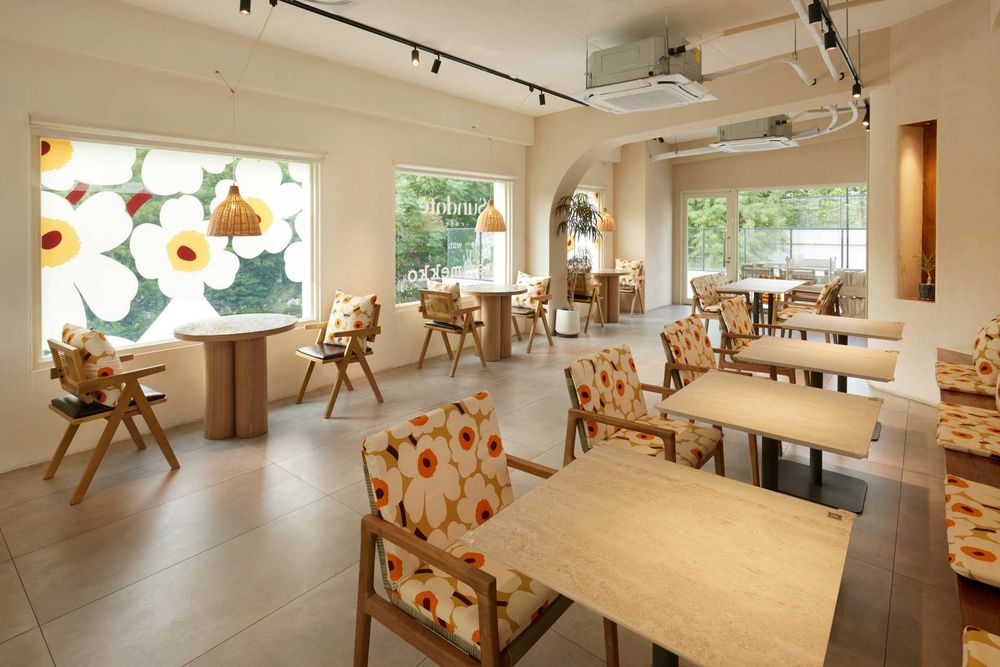 Marimekko聯手台中Sundate café打造獨棟超美「北歐風咖啡廳」！只有一個月別錯過！-11