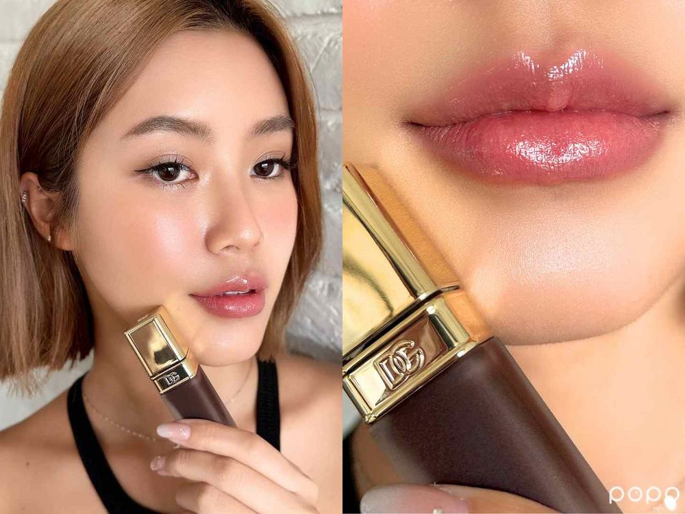 文佳煐米蘭時裝週妝容大公開！DG彩妝同款清單曝光，愛心寶盒大地色眼影、精緻立體光遮瑕、暖甜梨花調香水，必須全款拿下！-6