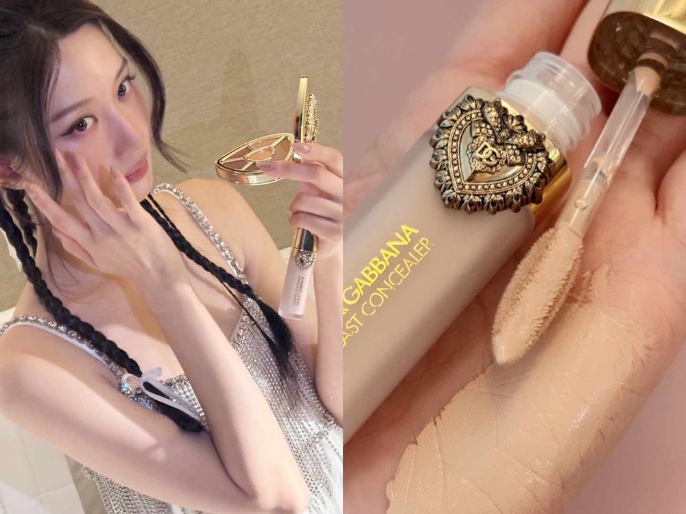 文佳煐米蘭時裝週妝容大公開！DG彩妝同款清單曝光，愛心寶盒大地色眼影、精緻立體光遮瑕、暖甜梨花調香水，必須全款拿下！-17