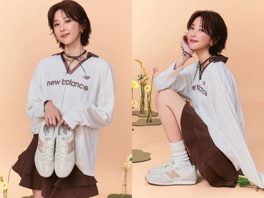 NB再發IU新美照！兩大爆款球鞋「204L、471」出新色、張員瑛也指定要穿這雙！-6