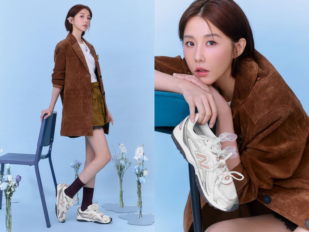 NB再發IU新美照！兩大爆款球鞋「204L、471」出新色、張員瑛也指定要穿這雙！-7