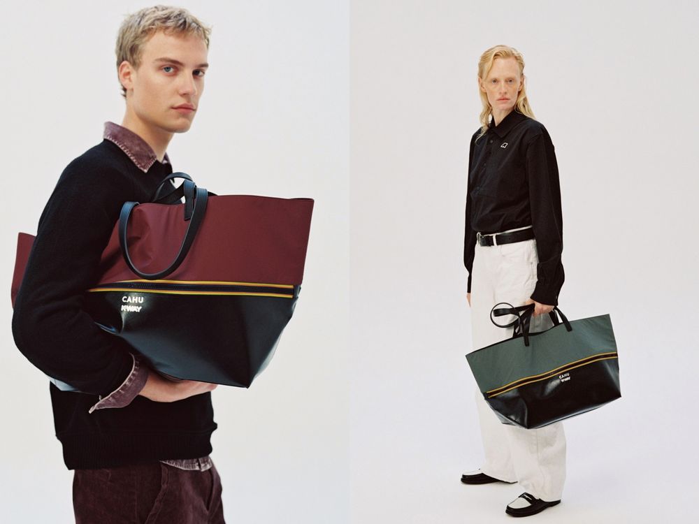 K-Way聯名人氣小眾包包品牌CAHU！小托特包、肩背包根本通勤族救星！-3