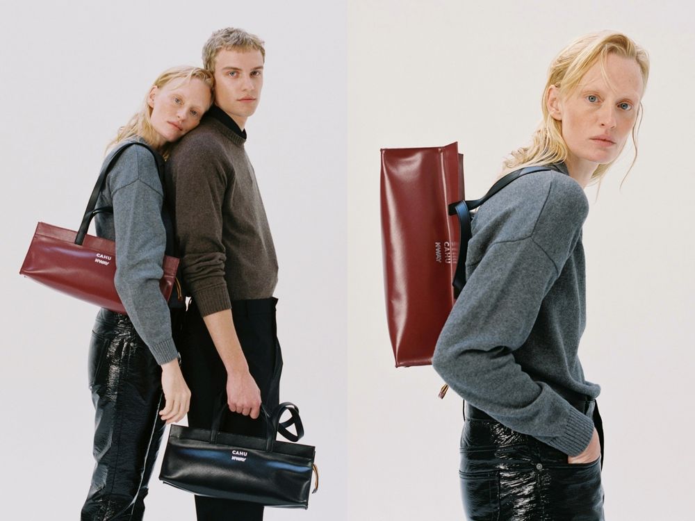 K-Way聯名人氣小眾包包品牌CAHU！小托特包、肩背包根本通勤族救星！-2