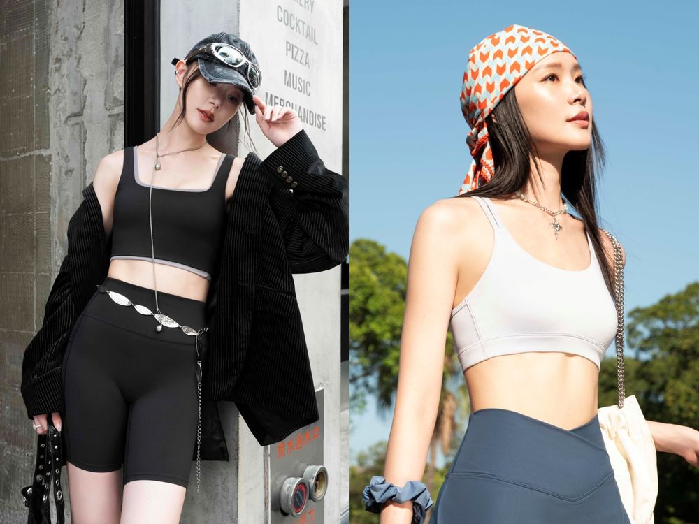 內衣專家來了！黛安芬全新運動背心、瑜珈褲有夠燒！「V型褲裙」女孩們都該有一件！-6