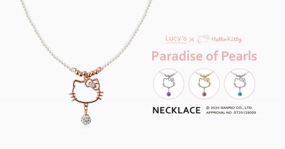 台灣人氣飾品品牌Lucy’s聯名三麗鷗！Kitty、酷洛米項鍊高級又可愛，鐵粉不能錯過！-9