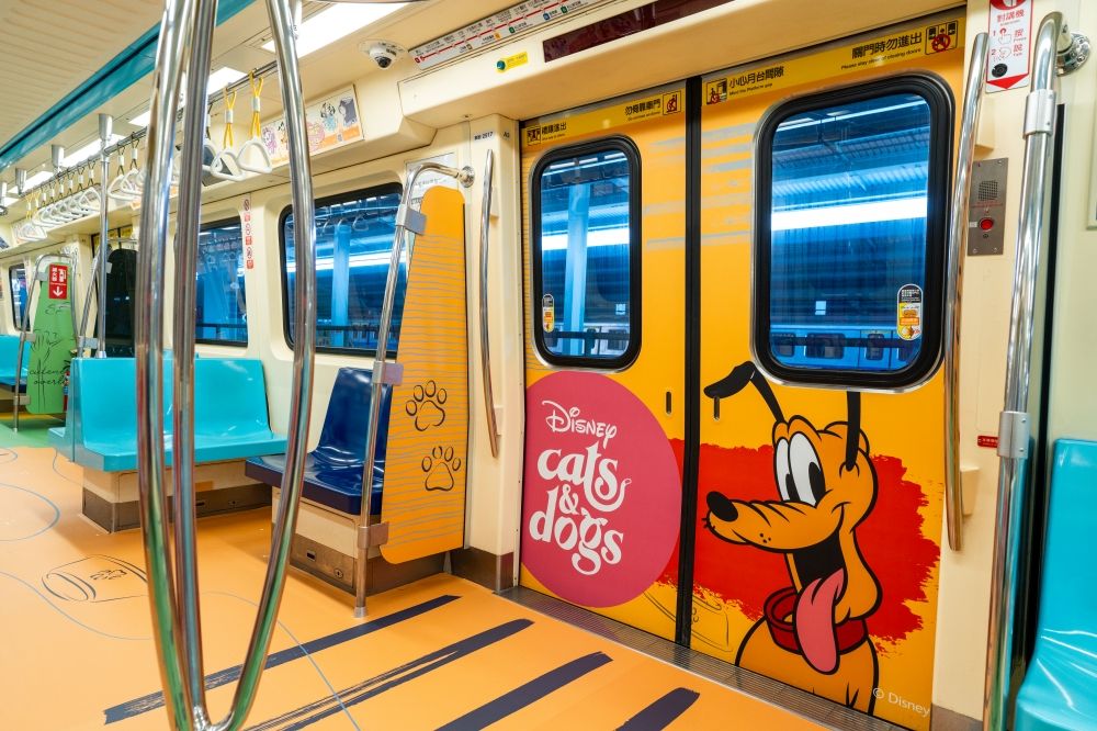 巨大「魯斯佛」現身大安森林公園！超Q迪士尼「貓狗主題裝置」必打卡、瑪麗貓聯名北捷列車同步登場！-8