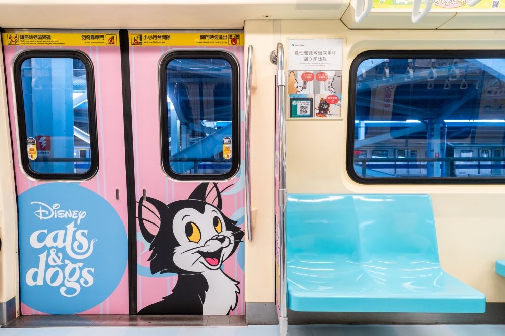 巨大「魯斯佛」現身大安森林公園！超Q迪士尼「貓狗主題裝置」必打卡、瑪麗貓聯名北捷列車同步登場！-10