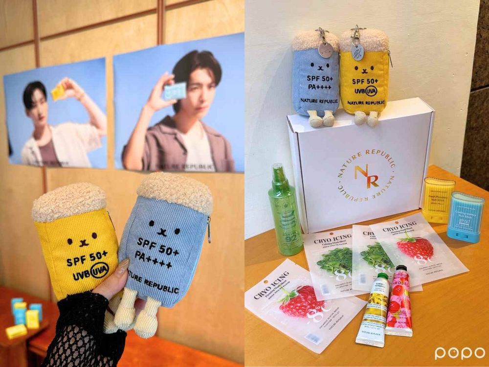 東海、銀赫也瘋Jellycat！攜手Nature Republic「加州蘆薈防曬棒」熱銷回歸，防曬棒娃娃吊飾只送不賣！-8