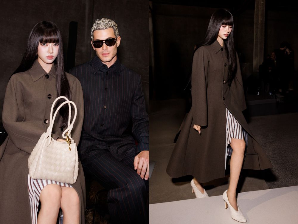 MEOVV成員「手握奢牌」橫掃時裝週！精緻洋娃娃Ella、人間富江Sooin...是真人間精品團！-9