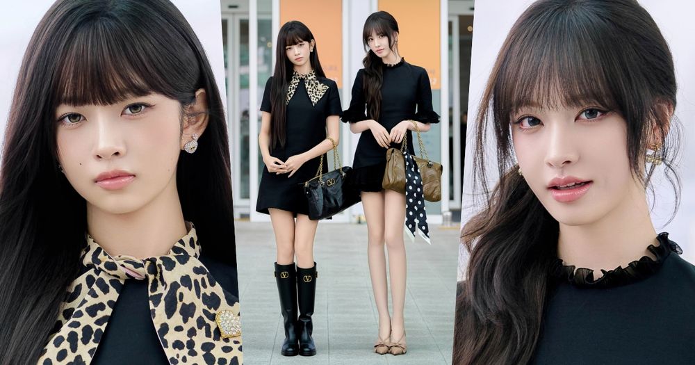 Valentino富家千金來了！IVE成員Liz、Rei出發時裝週！超狂十頭身比例根本漫畫走出來的！-9