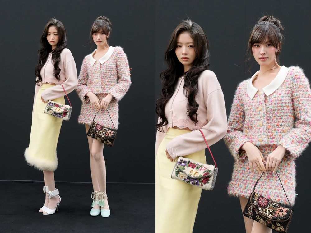 抓到一隻兔子！TXT隊長秀彬驚喜現身Valentino大秀！IVE千金雙柱生圖也美到不可思議！-8