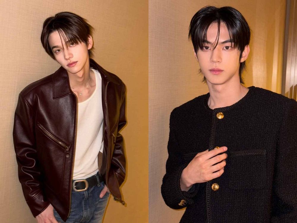 眼睛不知要看哪裡！CELINE大秀「帥兒子們」BTS泰亨、TWS都來了！MEOVV Narin美到外媒驚嘆！-7