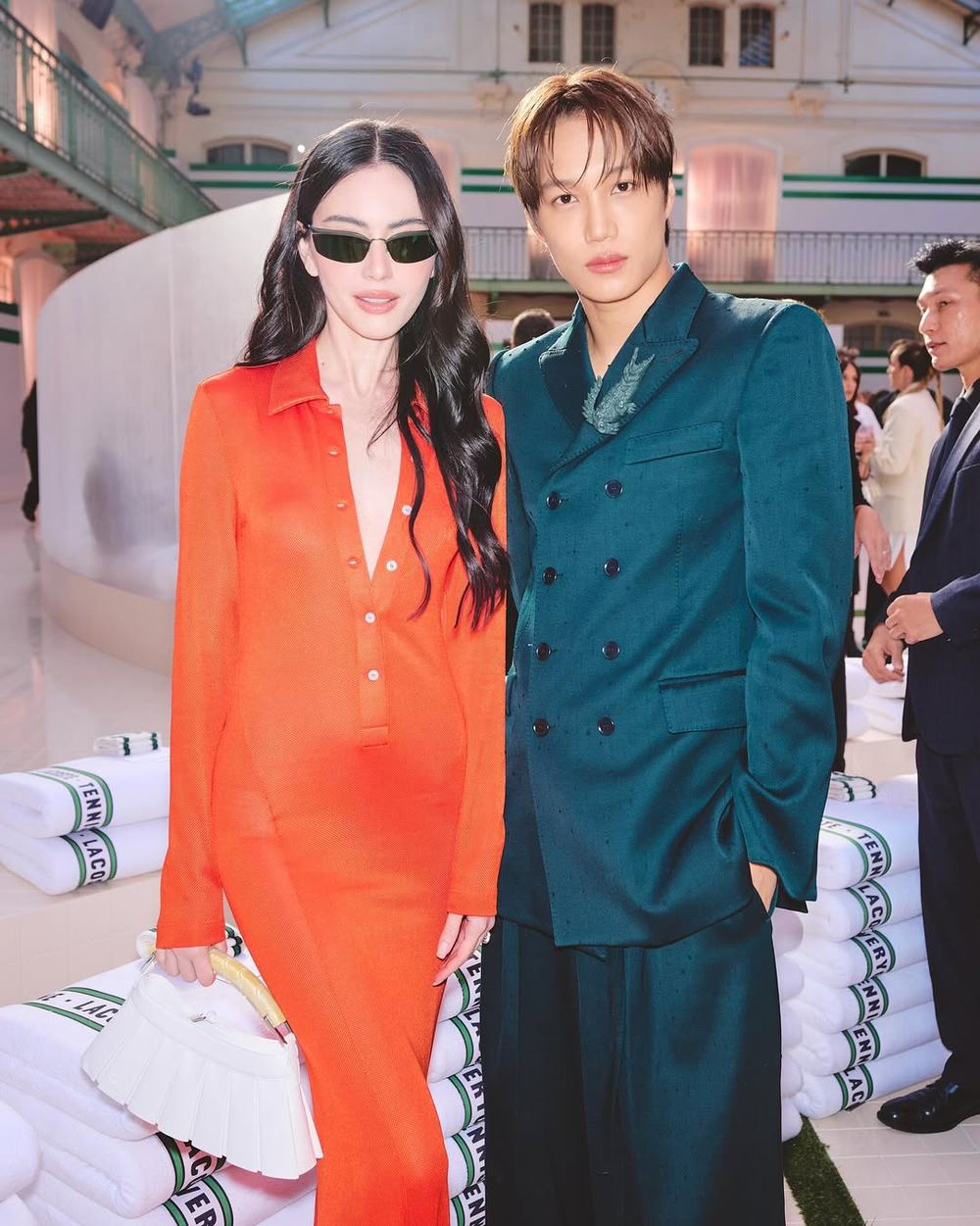 LACOSTE大秀太會邀！ALLDAY PROJECT、Kai金鐘仁都來了！泰國神顏Mai辣到不科學！-4