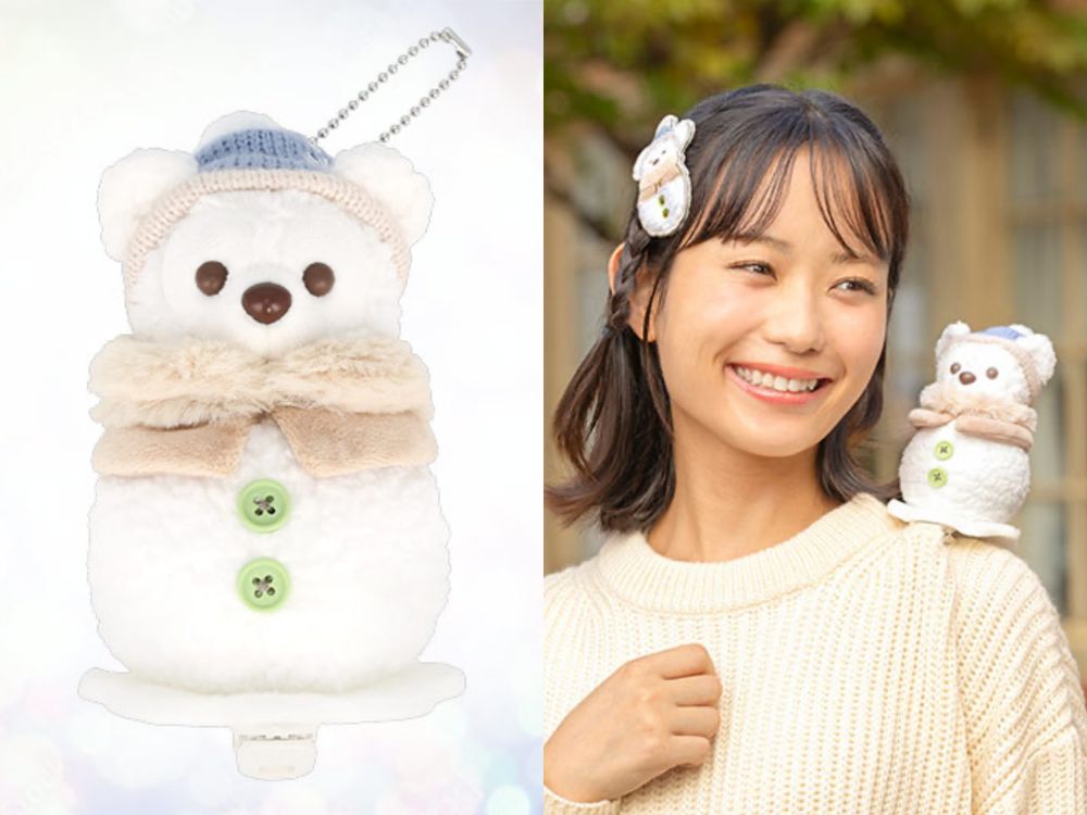 2025東京迪士尼海洋最新必買！冬季限定「雪人達菲絨毛吊飾、大衣玲娜貝爾玩偶」這天可愛開賣！-2