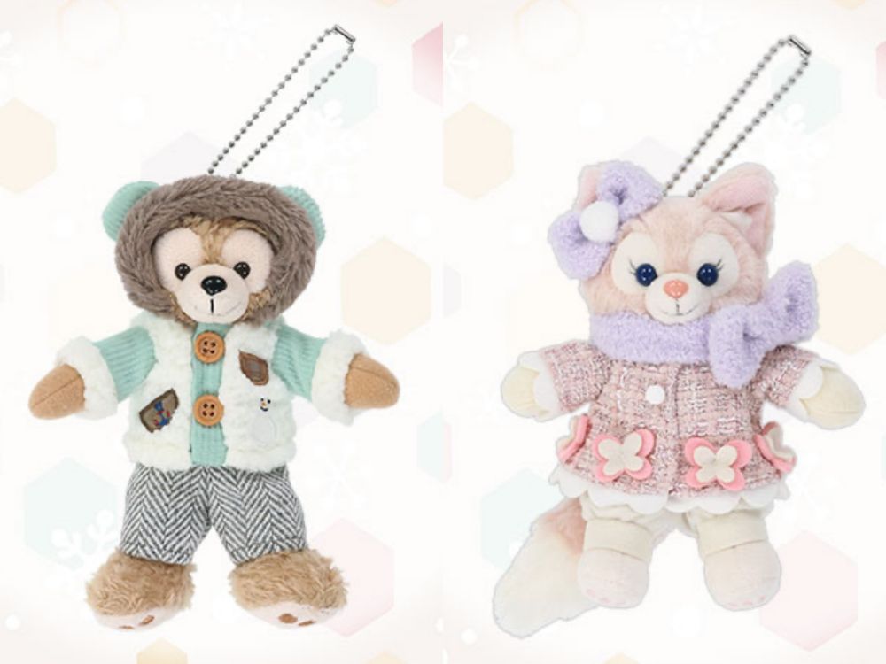 2025東京迪士尼海洋最新必買！冬季限定「雪人達菲絨毛吊飾、大衣玲娜貝爾玩偶」這天可愛開賣！-4