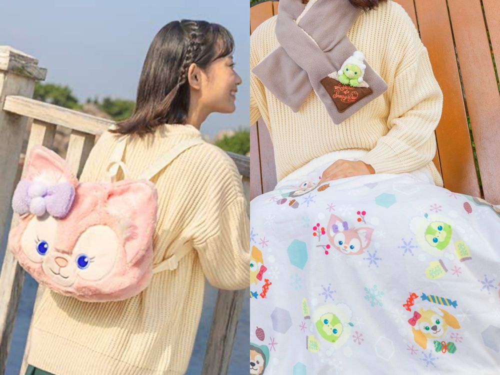 2025東京迪士尼海洋最新必買！冬季限定「雪人達菲絨毛吊飾、大衣玲娜貝爾玩偶」這天可愛開賣！-10