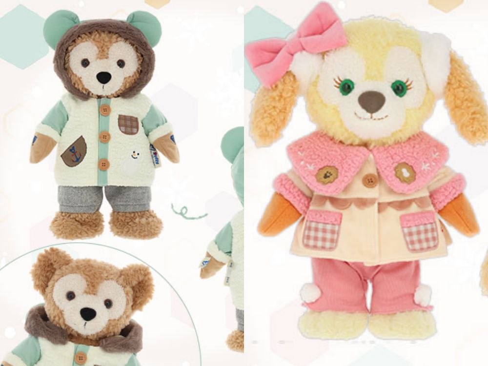 2025東京迪士尼海洋最新必買！冬季限定「雪人達菲絨毛吊飾、大衣玲娜貝爾玩偶」這天可愛開賣！-12