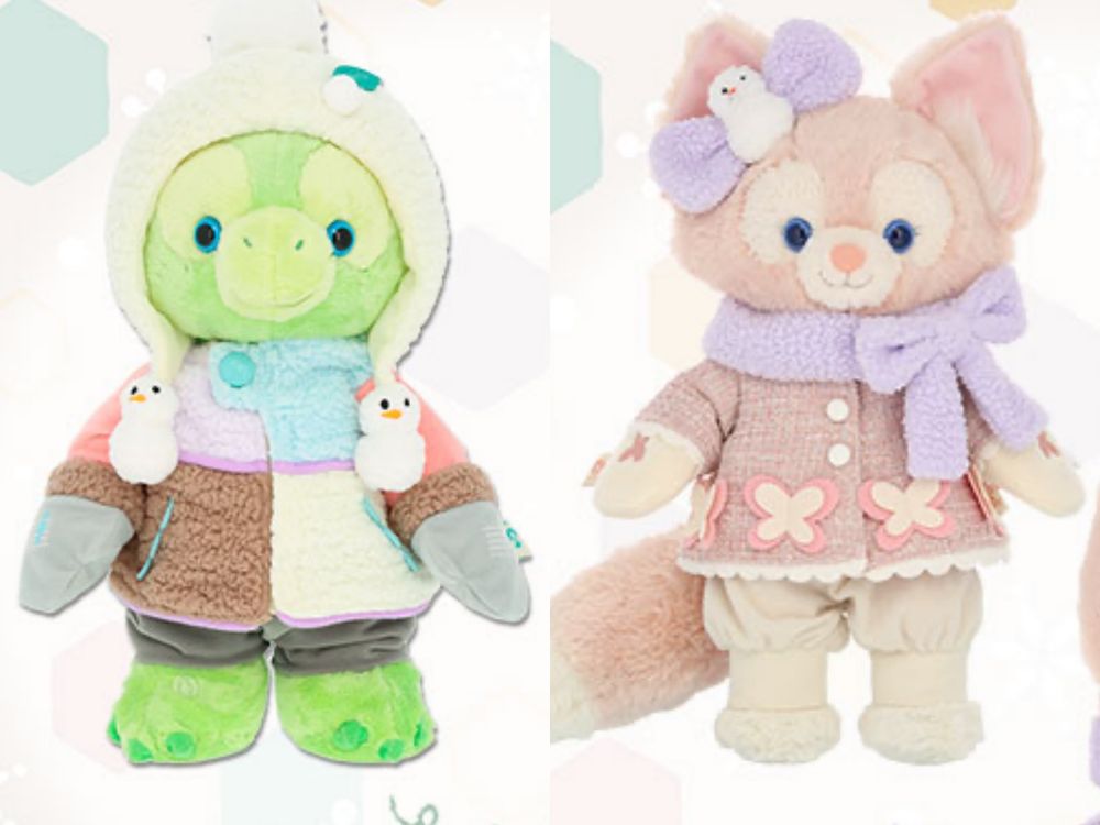 2025東京迪士尼海洋最新必買！冬季限定「雪人達菲絨毛吊飾、大衣玲娜貝爾玩偶」這天可愛開賣！-13