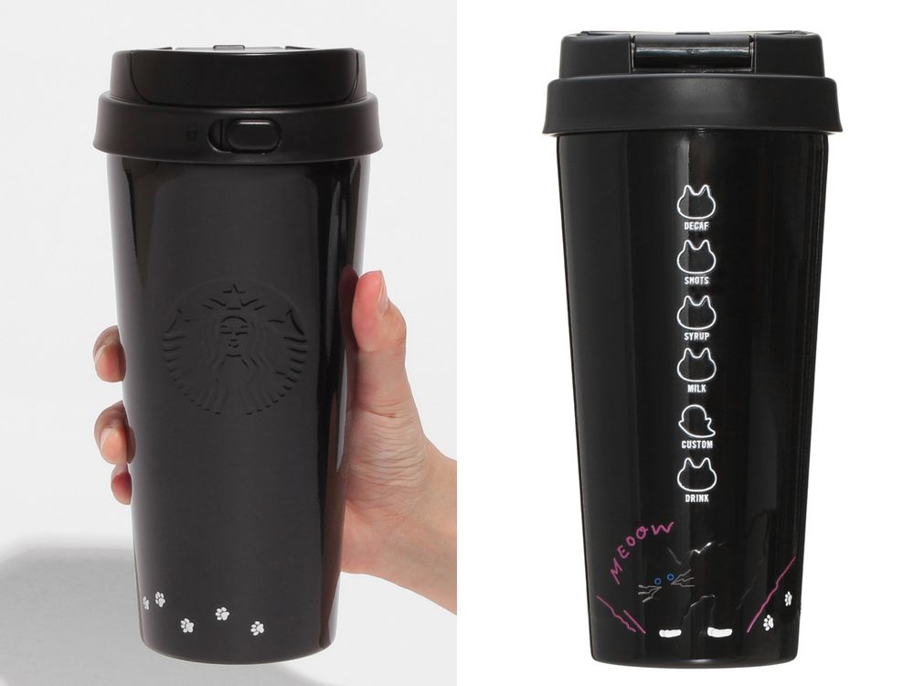 2025萬聖節日本星巴克必買8大周邊一次看！超Q「黑貓冷水杯」日妞都搶買、還有「黑貓莓果星冰樂」要喝！-5