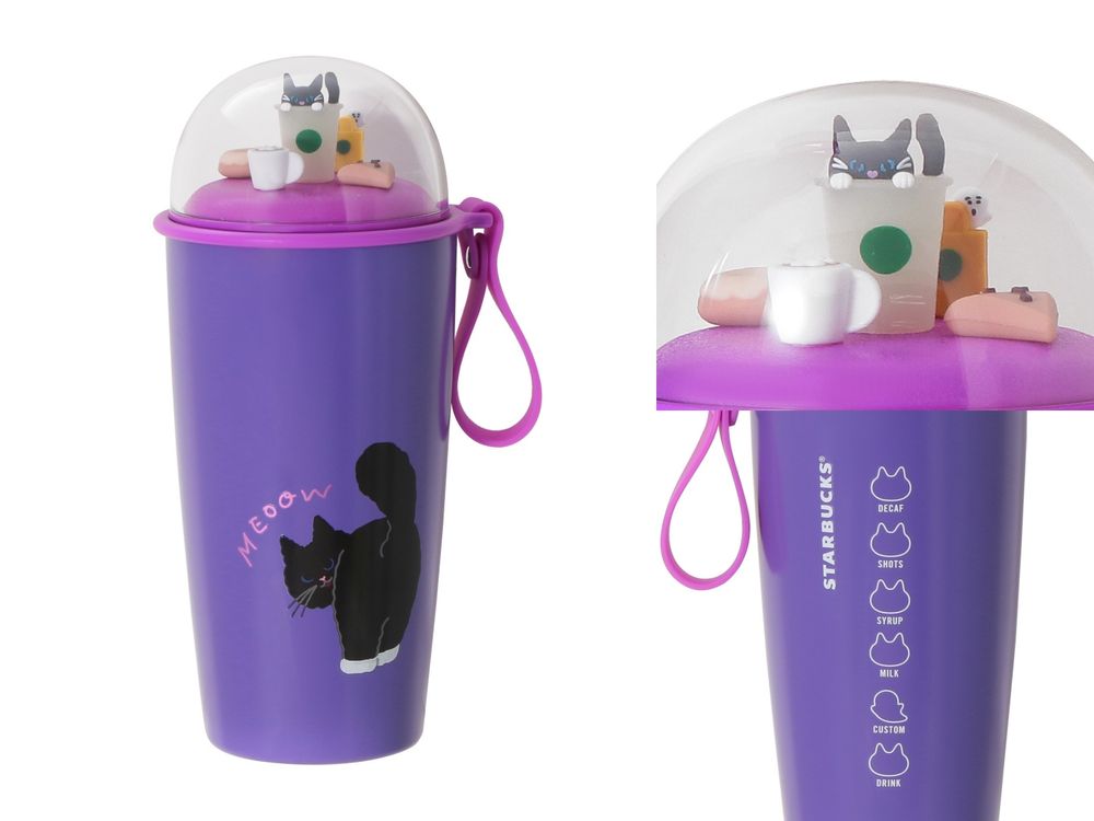 2025萬聖節日本星巴克必買8大周邊一次看！超Q「黑貓冷水杯」日妞都搶買、還有「黑貓莓果星冰樂」要喝！-3