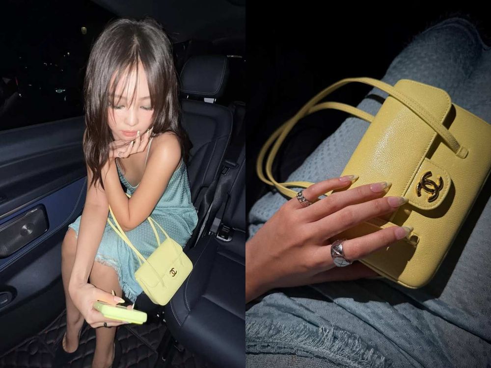 果然是終極繆思！Jennie金珍妮駕到CHANEL大秀！「水藍背心＋流蘇裙」慵懶性感嗨翻全場！-4