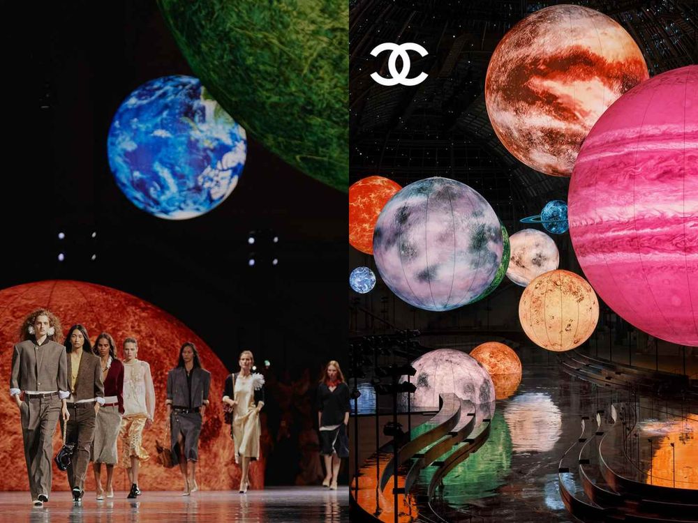 果然是終極繆思！Jennie金珍妮駕到CHANEL大秀！「水藍背心＋流蘇裙」慵懶性感嗨翻全場！-6