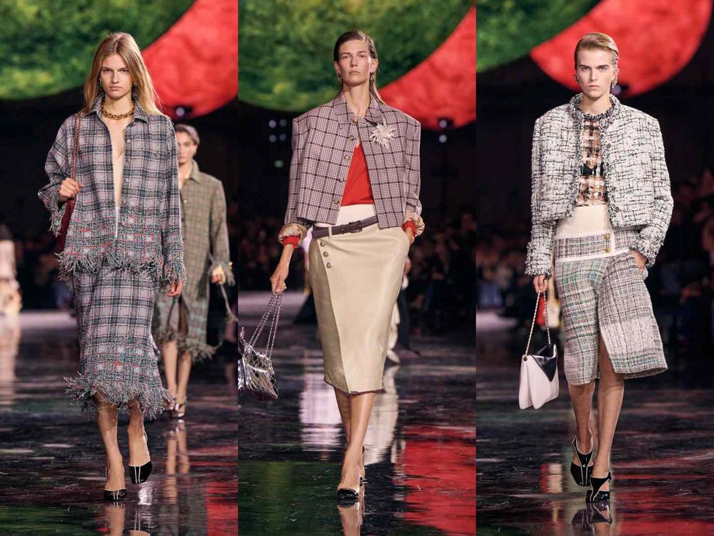 果然是終極繆思！Jennie金珍妮駕到CHANEL大秀！「水藍背心＋流蘇裙」慵懶性感嗨翻全場！-7